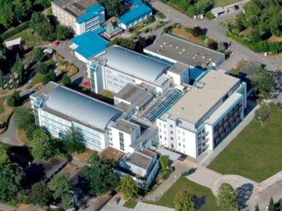 Luftbild der Diakonie in Kork